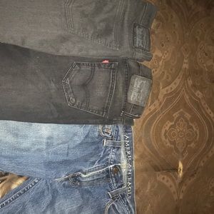 SOLD Men’s Levi and American Eagle Jeans